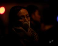2017年1月3日，上海市區(qū)，一名戴著厚重口罩的女子。攝影：Aly Song