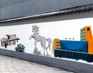 一幅圖向我們展示駐馬店市的歷史變遷，使群眾更直觀地了解到駐馬店市的發(fā)展。