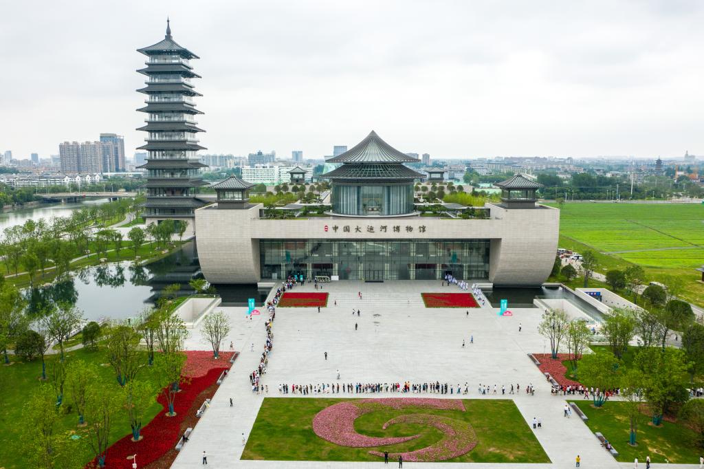 奮進(jìn)新征程 建功新時代·偉大變革丨看，運(yùn)河原點(diǎn)最美“天際風(fēng)景線”