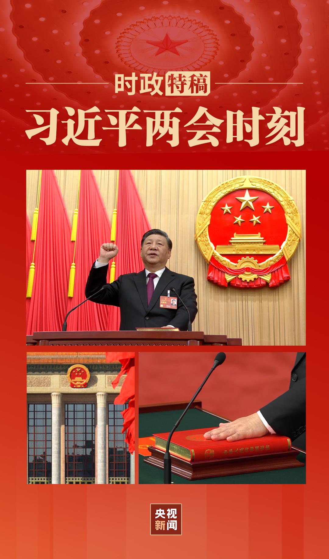 習(xí)近平兩會時(shí)刻丨我宣誓