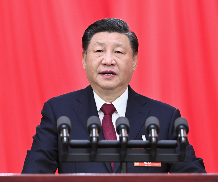 （兩會受權(quán)發(fā)布）習(xí)近平：在第十四屆全國人民代表大會第一次會議上的講話