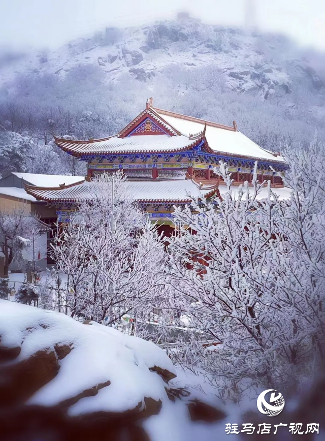 美呆了！羅漢山開啟雪凇、霧凇雙景齊現(xiàn)模式
