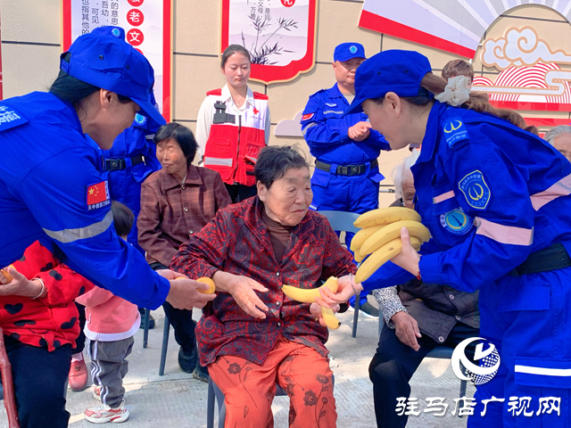 駐馬店經濟開發(fā)區(qū)紅十字天中救援隊舉辦情暖重陽主題活動