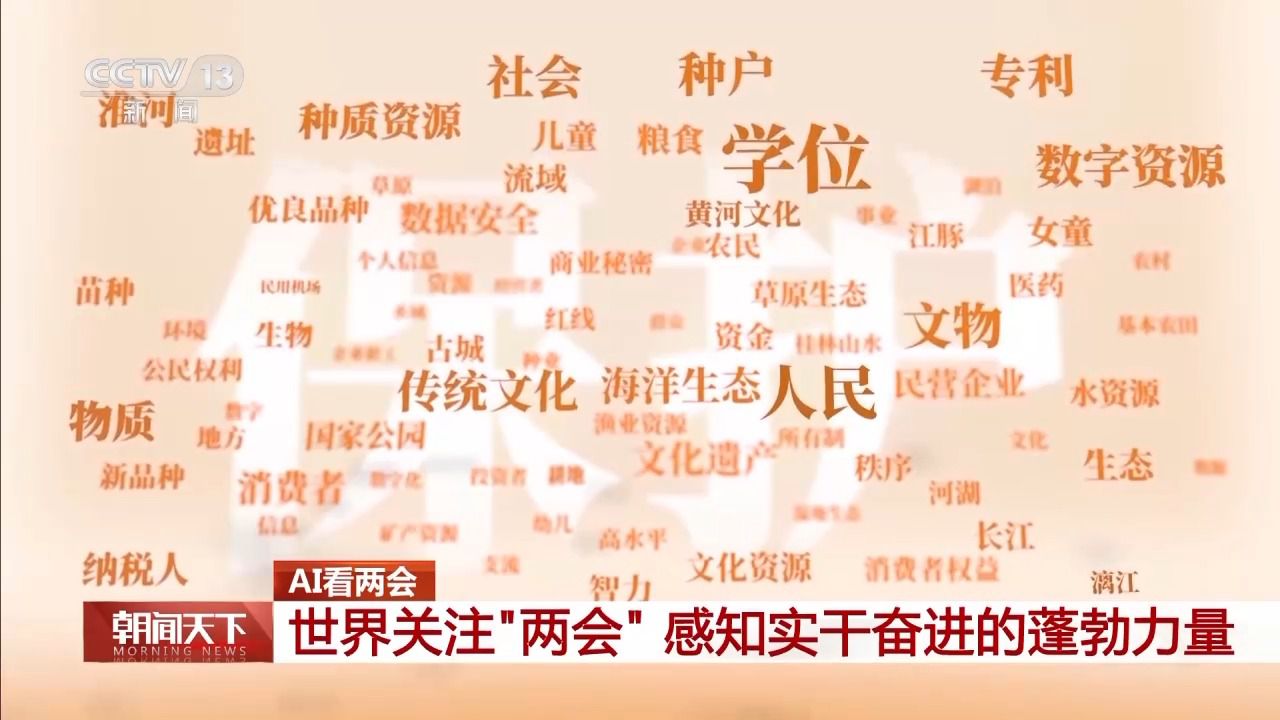 協(xié)商、調研、服務……AI帶你了解兩會高頻詞都有哪些