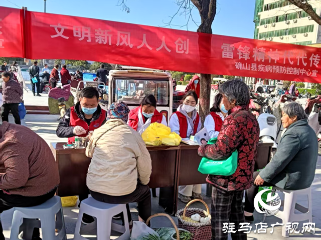 確山縣疾控中心開展“學(xué)雷鋒紀念日”主題志愿服務(wù)活動
