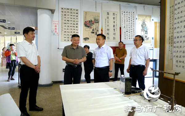  “中國夢·勞動美”五省十地書畫聯(lián)展耀啟平輿，共慶工會百年華誕