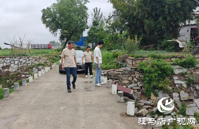 驛城區(qū)朱古洞鄉(xiāng)：雨中巡查防風險 筑牢防線保民安