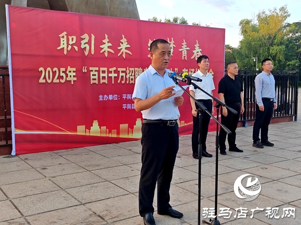 平輿縣2025年百日千萬招聘專項(xiàng)行動專場招聘會舉辦