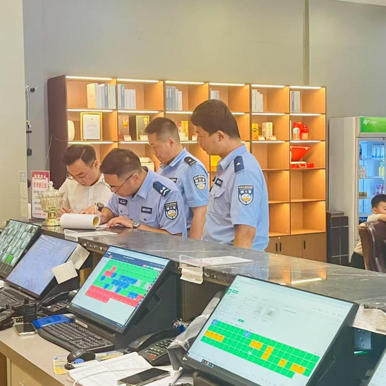 示范區(qū)公安分局開展旅館業(yè)專項(xiàng)安全檢查