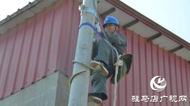 國網(wǎng)上蔡縣供電公司：進行線路升級改造 有效提升電壓質(zhì)量