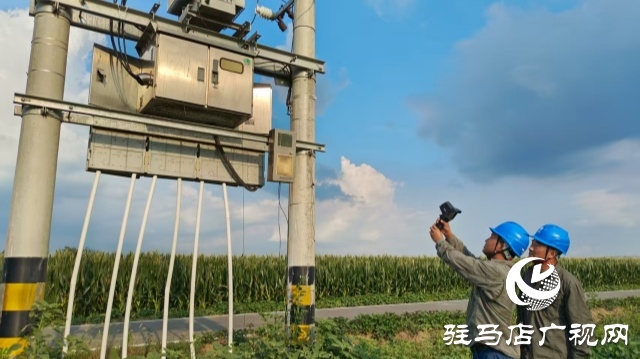 國網(wǎng)確山縣供電公司全力保抗旱，守護農(nóng)田“生命線”