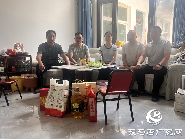 中國人壽財(cái)險(xiǎn)駐馬店中支開展八一節(jié)前慰問活動