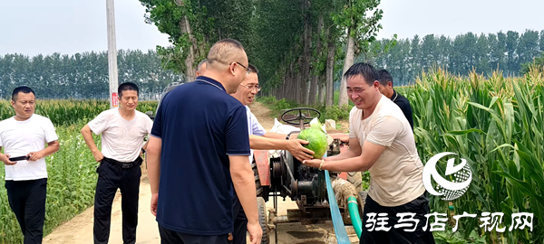 平輿縣中等職業(yè)學(xué)校助力“抗旱保秋”，守護(hù)群眾“糧袋子”