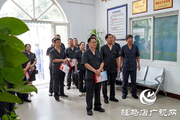 南陽(yáng)市方城縣人民法院到平輿縣人民法院交流學(xué)習(xí)