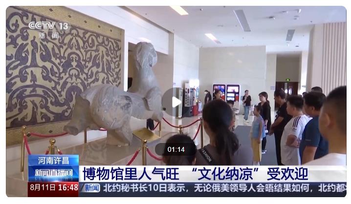 暑期去哪玩？博物館“文化納涼”受歡迎