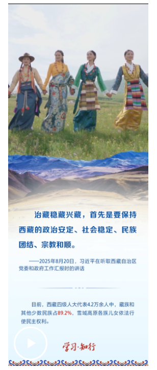 學(xué)習(xí)·知行丨雪域高原譜新篇 習(xí)近平強調(diào)抓好“四件大事”