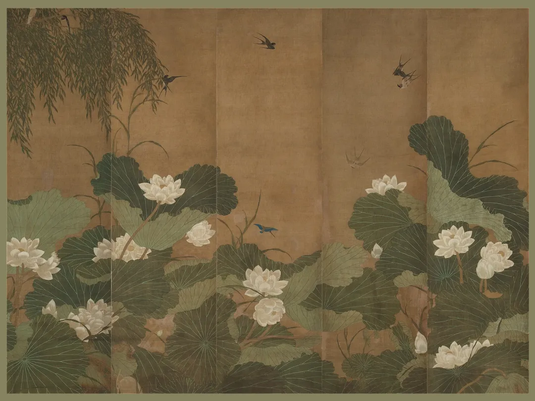 這幅畫隨便一截都能當(dāng)壁紙