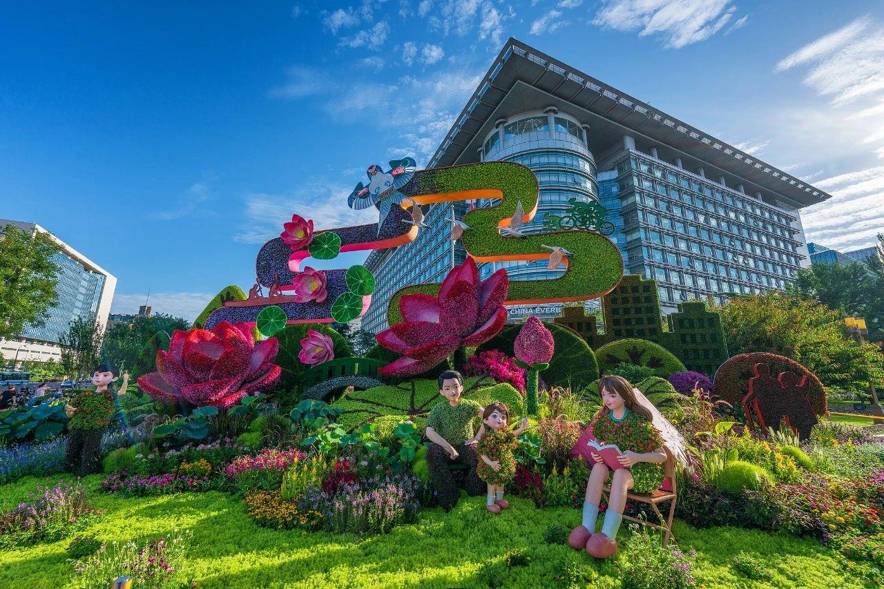 每一座花壇，都是中國(guó)！